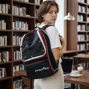 Black and Red Kids Backpack